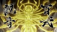 Isaac Netero using his Guanyin Bodhisattva against Meruem in 'Hunter X Hunter' (Image via Madhouse)